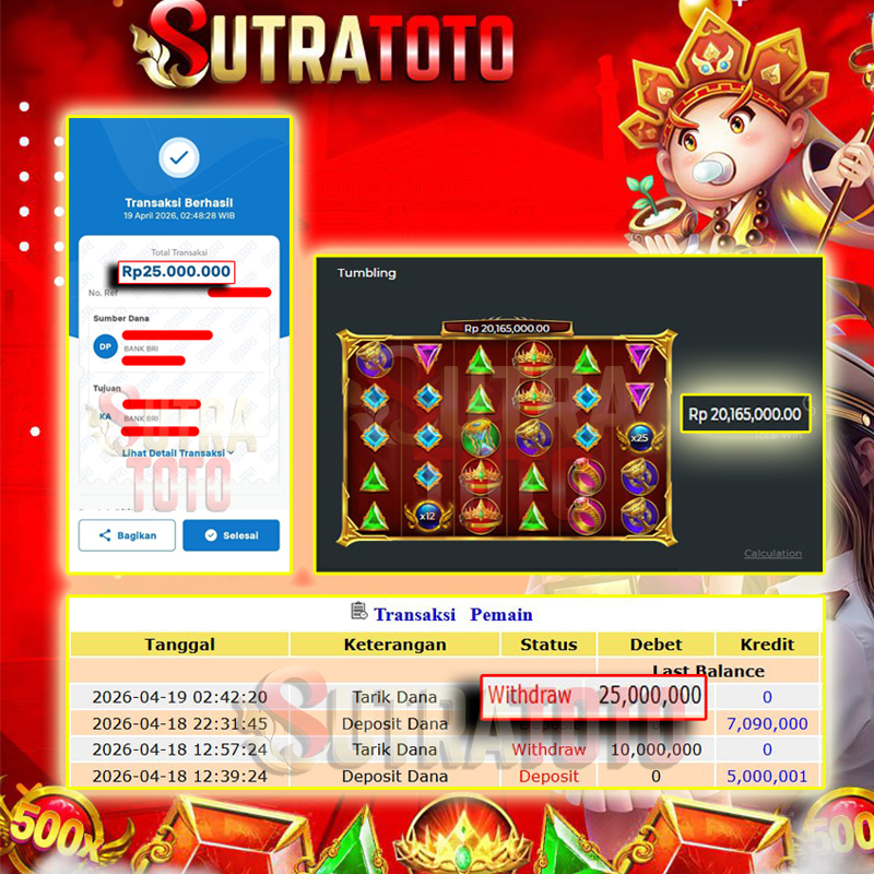 Bukti Jackpot